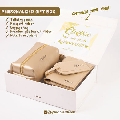 Bridesmaid/ Groomsman Gift Box