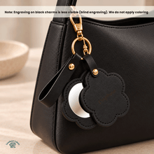 Flower Mirror Bag Charm