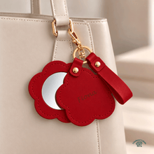 Flower Mirror Bag Charm
