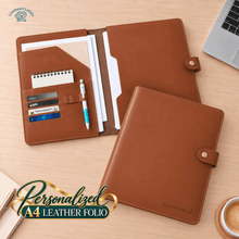 A4 Leather Folio