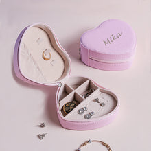 Personalized Toiletry Pouch Jewelry Box Gift Set