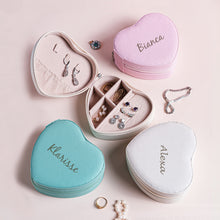 Personalized Toiletry Pouch Jewelry Box Gift Set