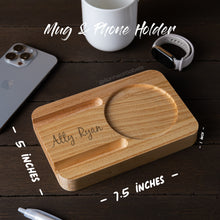 Personalized 2-in-1 Phone & Mug Holder & Toiletry Pouch Gift Set