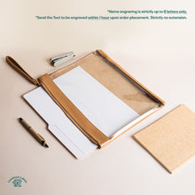 Zippered Clear Case