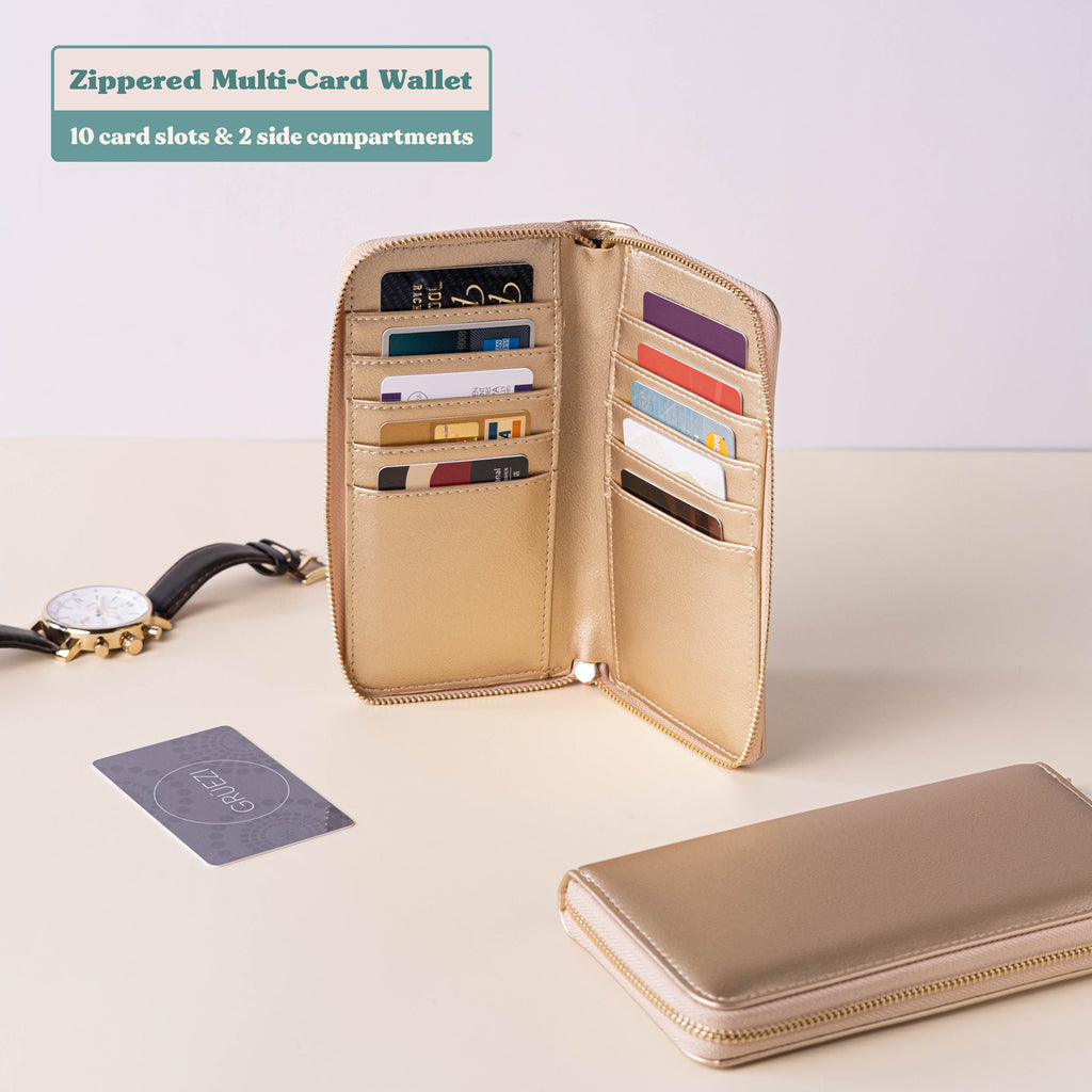 Zippered Multi-Card Wallet (10 cards) – Lionheart Labels