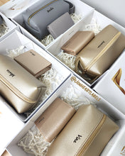 Personalized Toiletry Pouch & Magnetic Card Case Gift Set