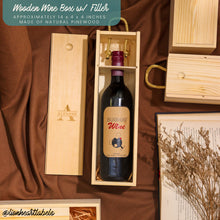 Personalized Wooden Wine Box