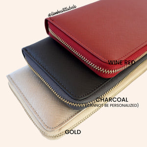 Zippered Multi-Card Wallet (19 cards)