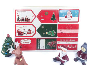 Christmas Sticker Labels (sold per set)