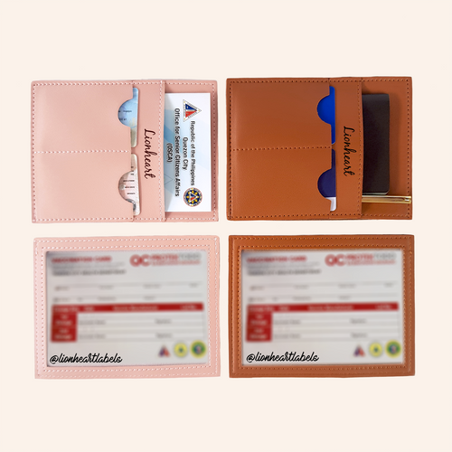 Yellow Card/ Passport/ Vaccination Card Holder
